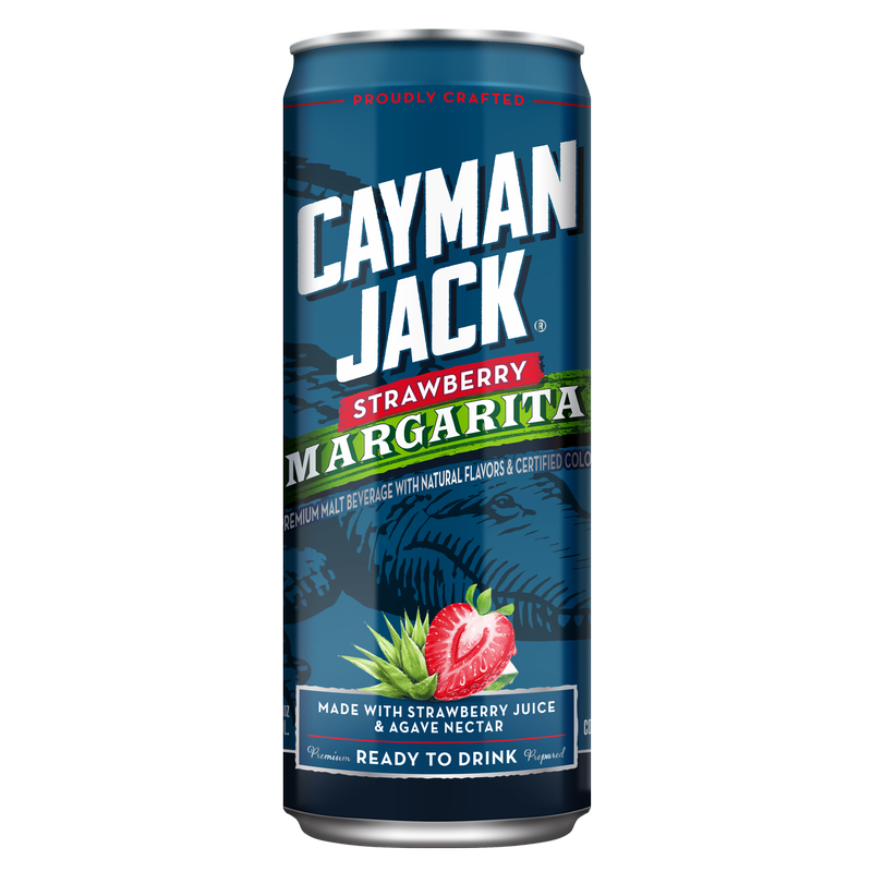 Cayman Jack Strawberry Margarita Single 12oz Can 5.8% ABV