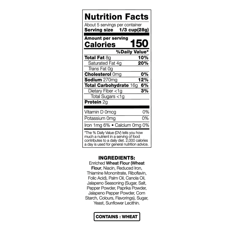 Pearl's Pretzels Jalapeno Pretzel Pieces 5oz