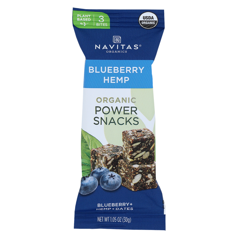 Navitas Organics Blueberry Hemp Power Snack 1.05oz