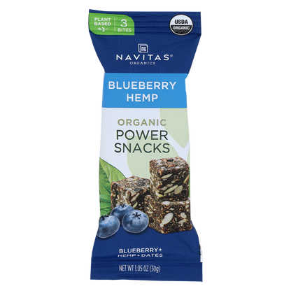 Navitas Organics Blueberry Hemp Power Snack 1.05oz