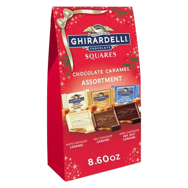 Ghirardelli Chocolate Caramel Assortment Squares 8.6oz