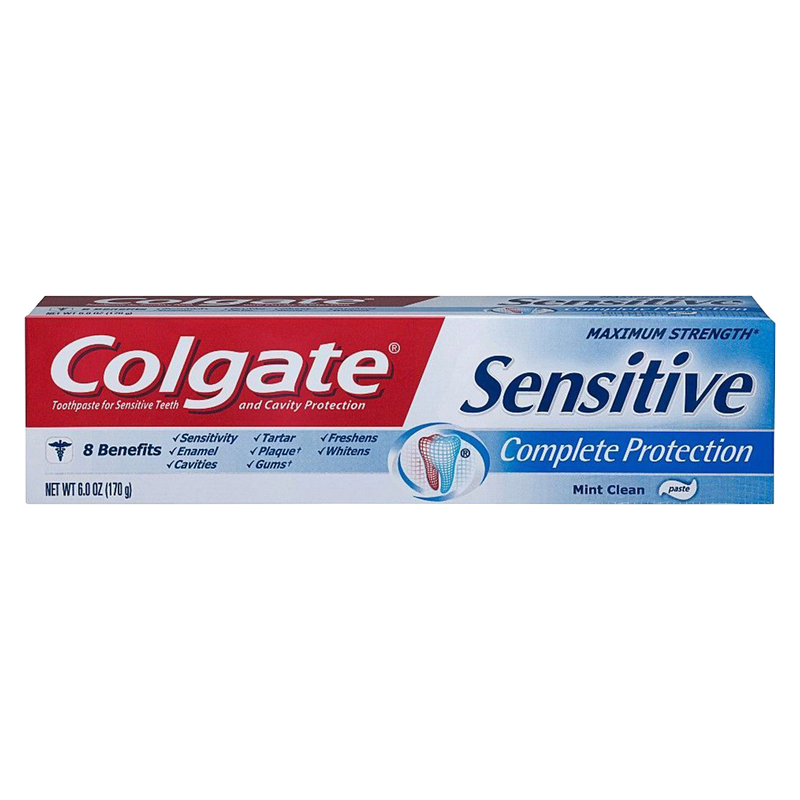 Colgate Sensitive Complete Protection Mint Toothpaste 6oz – BevMo!