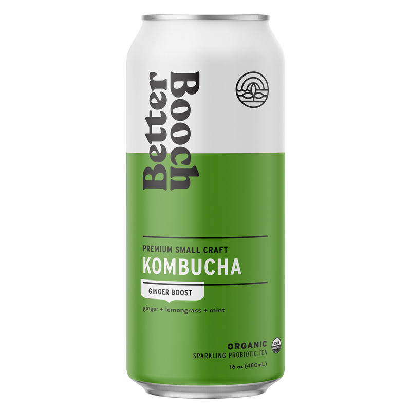 Better Booch Ginger Boost Kombucha 16oz