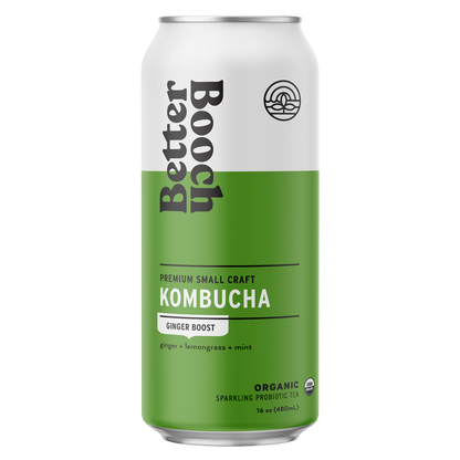 Better Booch Ginger Boost Kombucha 16oz