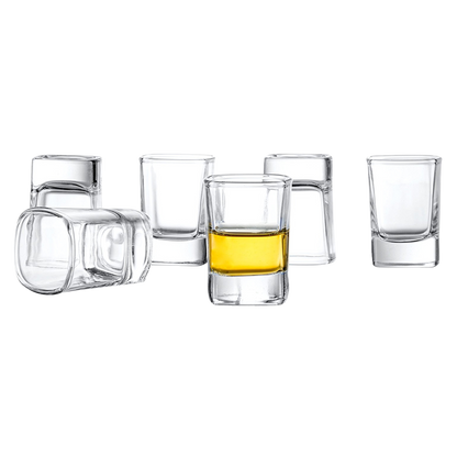 City Heavy Base Shot Glasses 2oz 6pk