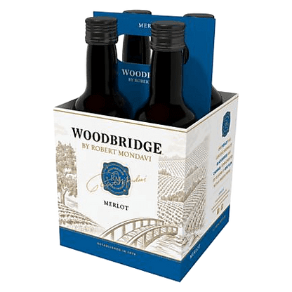 Woodbridge Merlot 4pk 187ml