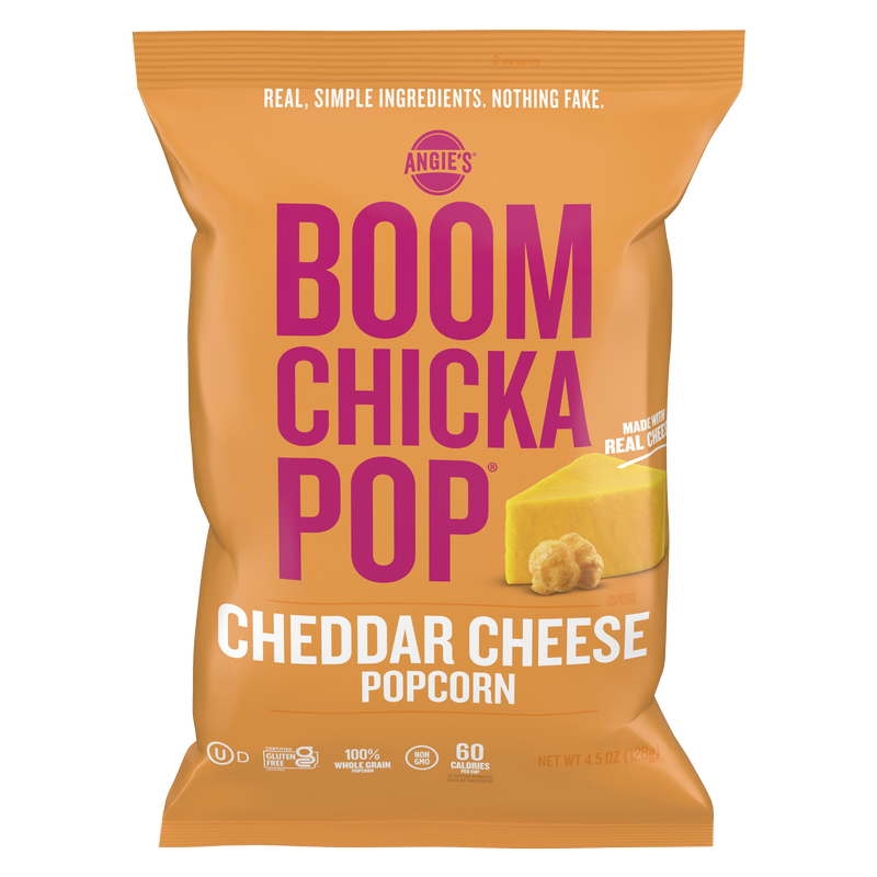 Angie's Boomchickapop Cheddar Cheese Popcorn 4.5oz