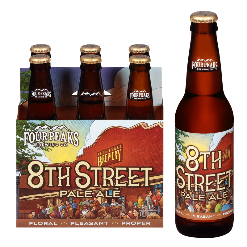 Four Peaks 8th Street Ale 6pk 12oz Btl 4.9% ABV