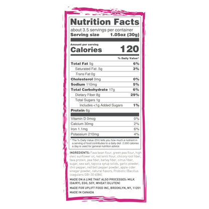 Uplift Foods Prebiotic Sweet and Spicy Puffs 3.7oz
