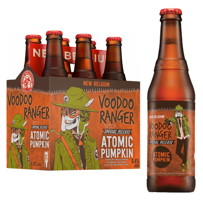 New Belgium Voodoo Ranger Atomic Pumpkin 6pk 12oz Btl 6.4% ABV