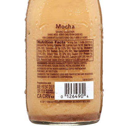 Starbucks Mocha Frappuccino 9.5oz