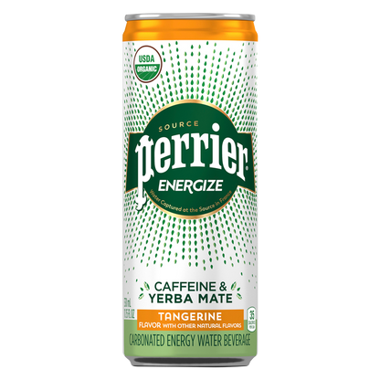 Perrier Energize Tangerine 11.15oz Can