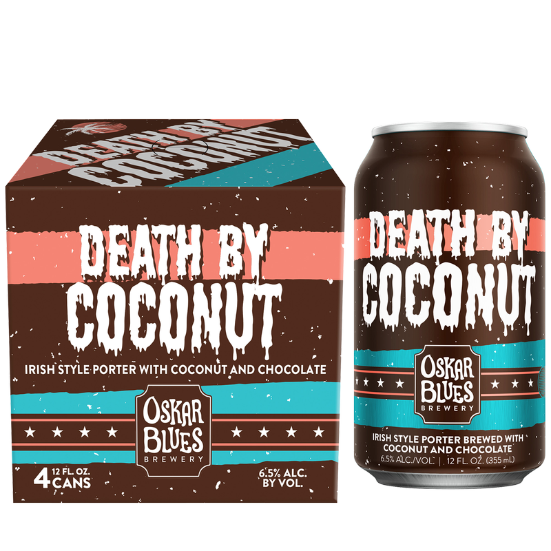 Oskar Blues Death By Series - Death By Coconut 4pk 12oz Can
