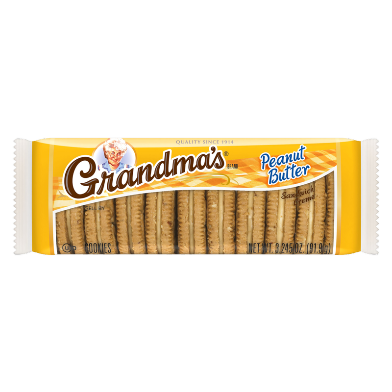 Grandma's Sandwich Creme Peanut Butter 3.25oz