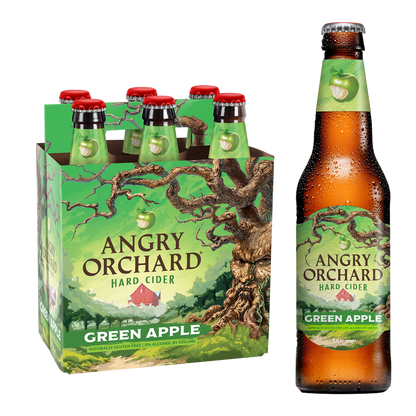 Angry Orchard Green Apple 6pk 12oz Btl 5.0% ABV