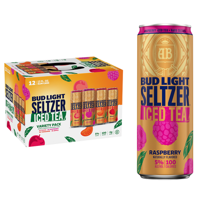 Bud Light Seltzer Iced Tea Variety 12pk 12oz Can