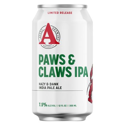 Avery Brewing Seasonal - Paws & Claws Ipa 6pk 12oz Can