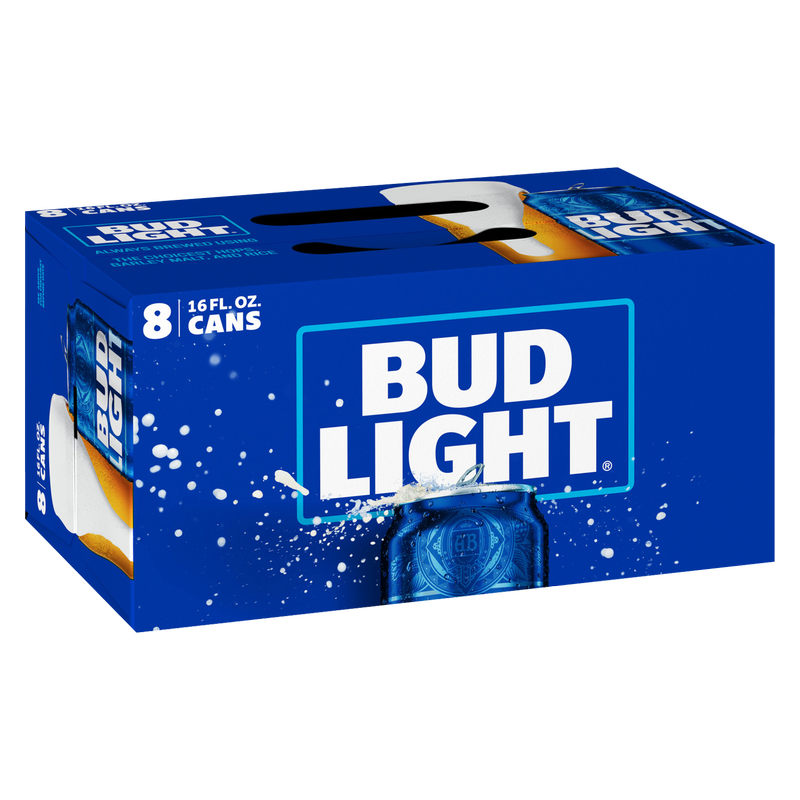 Bud Light 8pk 16oz Can - Bud Light – BevMo!