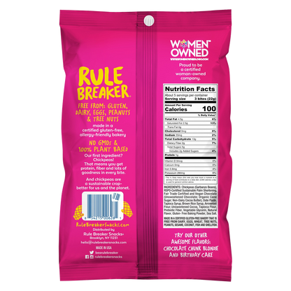 Rule Breaker Snacks Deep Chocolate Brownie Bites 4oz