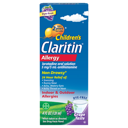 Claritin Children's 4oz Grape Syrup