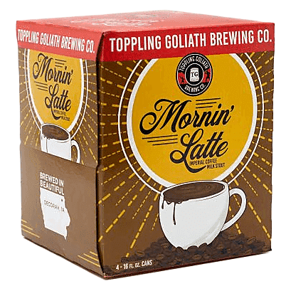 Toppling Goliath Brewing Mornin' Latte Coffee Milk Stout 4pk 16oz Can