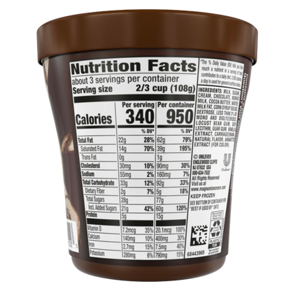 Magnum Classic Vanilla Ice Cream in a Chocolate Shell Pint 14.8oz