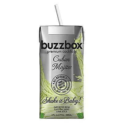 Buzzbox Cuban Mojito Cocktail 200ml