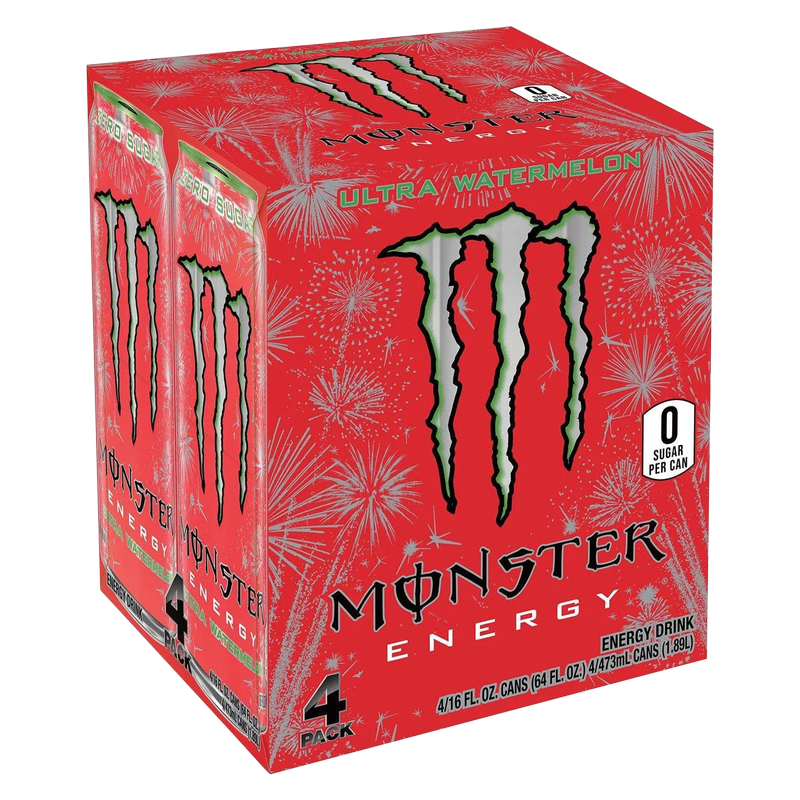 Monster Ultra Watermelon 4pk