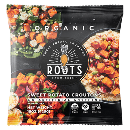 Roots Farm Fresh Organic Sweet Potato Croutons 15oz