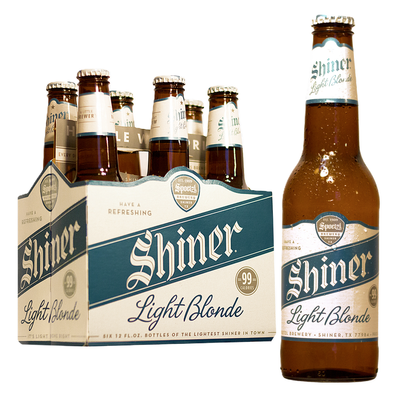 Shiner Light Blonde 6pk 12oz Btl 4.2% ABV