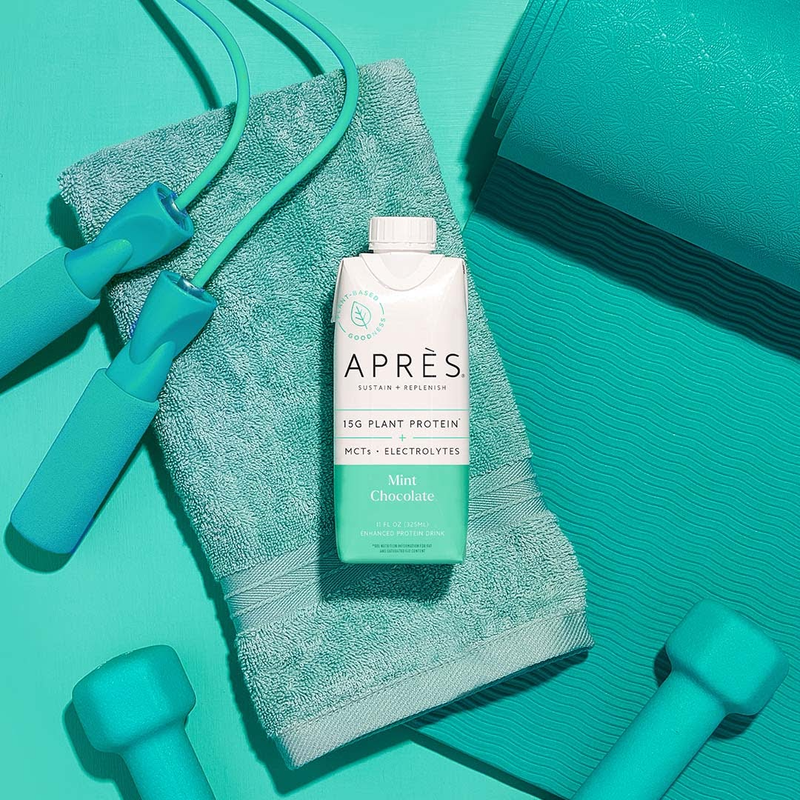 Aprés Mint Chocolate Plant-Based Protein Shake 11oz Btl