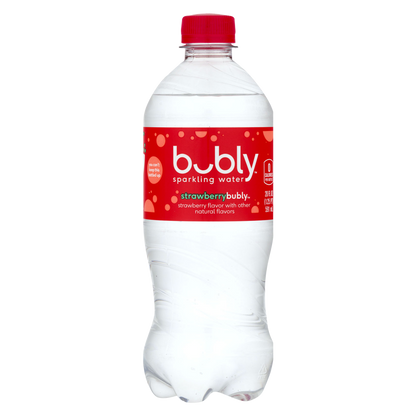 Bubly Strawberry Water 20oz