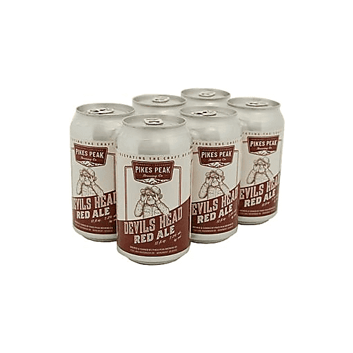Pikes Peak Devils Head Red Ale 6pk 12oz Can