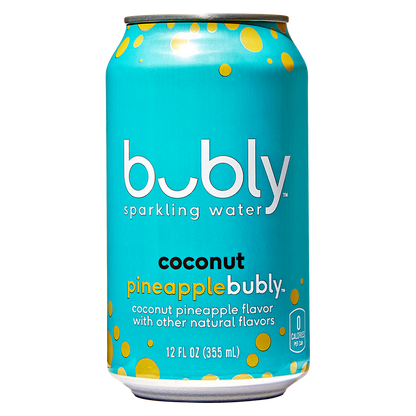 Bubly Coconut Pineapple 8pk 12oz Can
