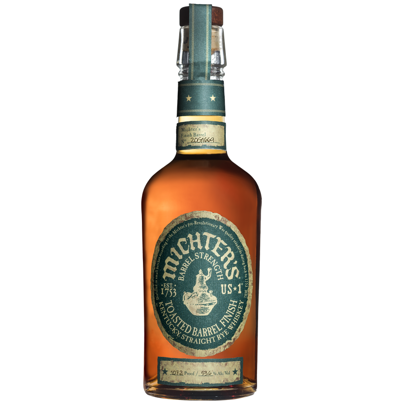 Michter's Toasted Barrel Rye Whiskey 750ml (107.2 proof) – BevMo!