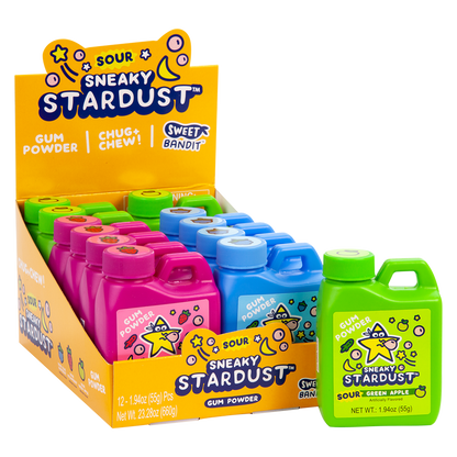 Sneaky Sour Stardust Gum Powder 1.94oz