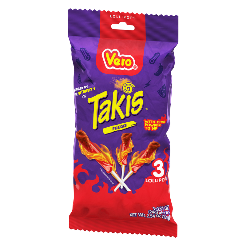 Vero Paleta Takis Fuego 2.54oz - BevMo! – BevMo! Vero Paleta Takis Fuego 2.54oz - BevMo! – BevMo!