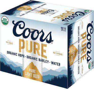 Coors Pure Organic 12pk 12oz