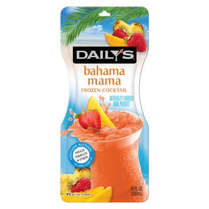Daily's Bahama Mama Ready to Drink Single 10oz Pouch 5% ABV