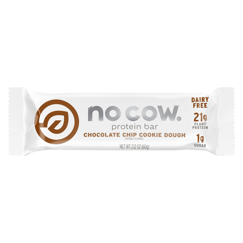 No Cow Chocolate Chip Cookie Dough Protein Bar 2.12oz
