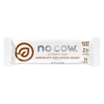 No Cow Chocolate Chip Cookie Dough Protein Bar 2.12oz
