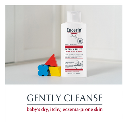 Eucerin Baby Eczema Cream Body Wash 13.5oz