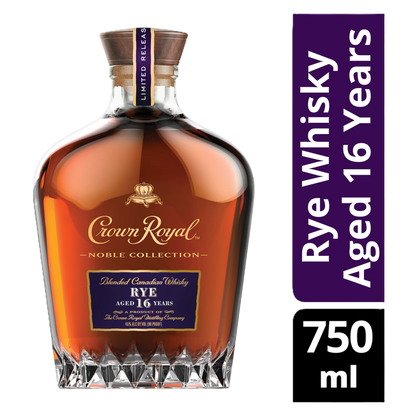 Crown Royal Noble Collection 16 Year Old Rye Blended Canadian Whisky, 750 mL