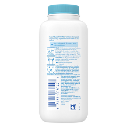 Johnson's Aloe & Vitamin E Baby Powder 4oz