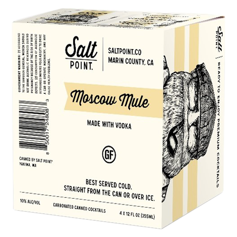 Saltpoint Moscow Mule 4pk 12oz can