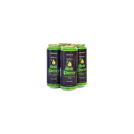Alcoholic Perry Williams Sir Perry Pear Cider 4pk 16oz Can - BevMo! – BevMo!