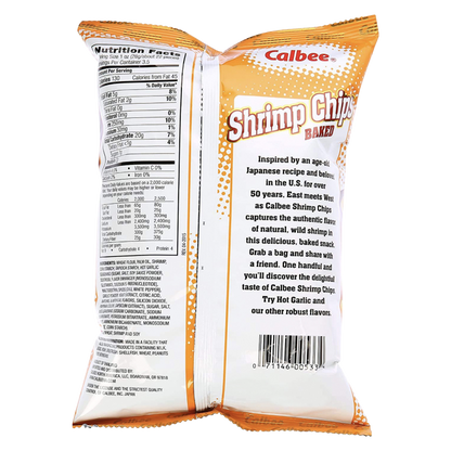 Calbee Hot Garlic Shrimp Chips 3.3oz