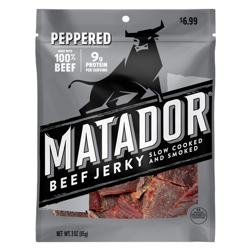 Matador Peppered Beef Jerky 3oz