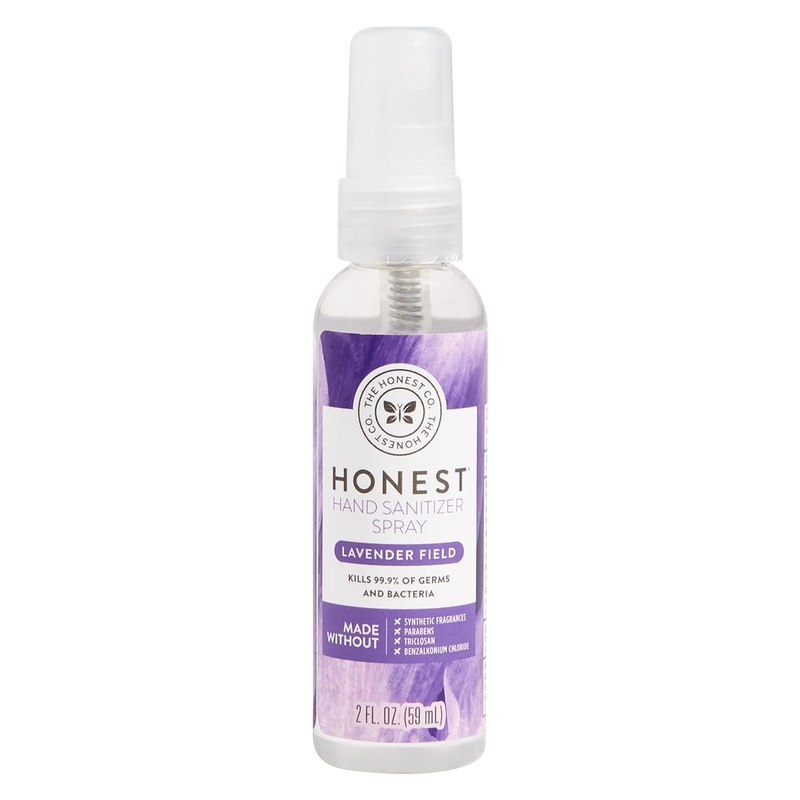 Honest Lavender Field Hand Sanitizer 2oz