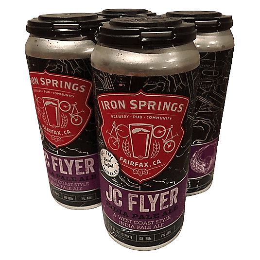 Iron Springs Brewery JC Flyer IPA 4pk 16oz Can